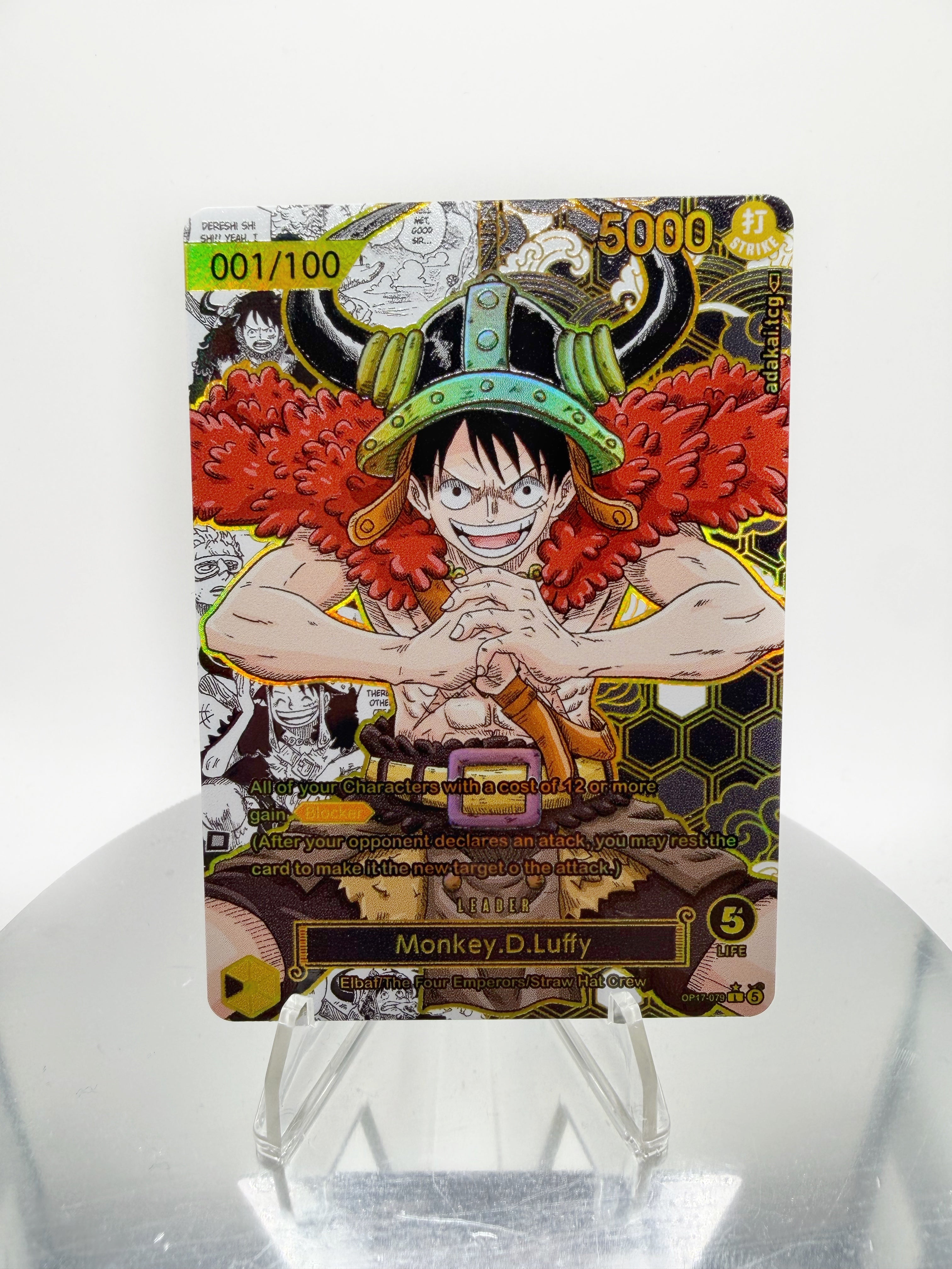 [SERIAL GOLD] Manga SP OP17 Luffy