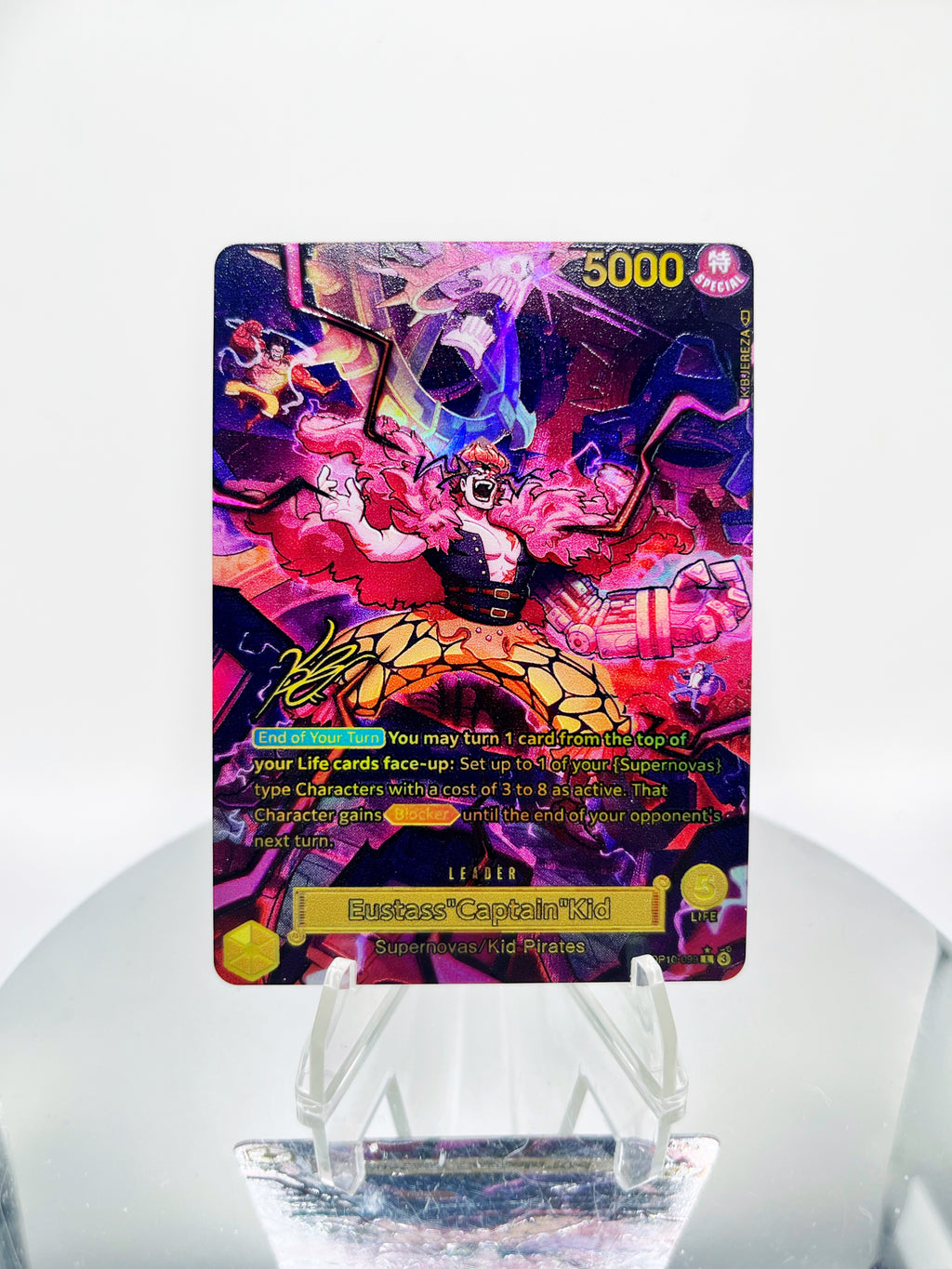 OP10 Kid “Punk Rotten” SIGNATURE (Artist: KB Jereza) Custom Art