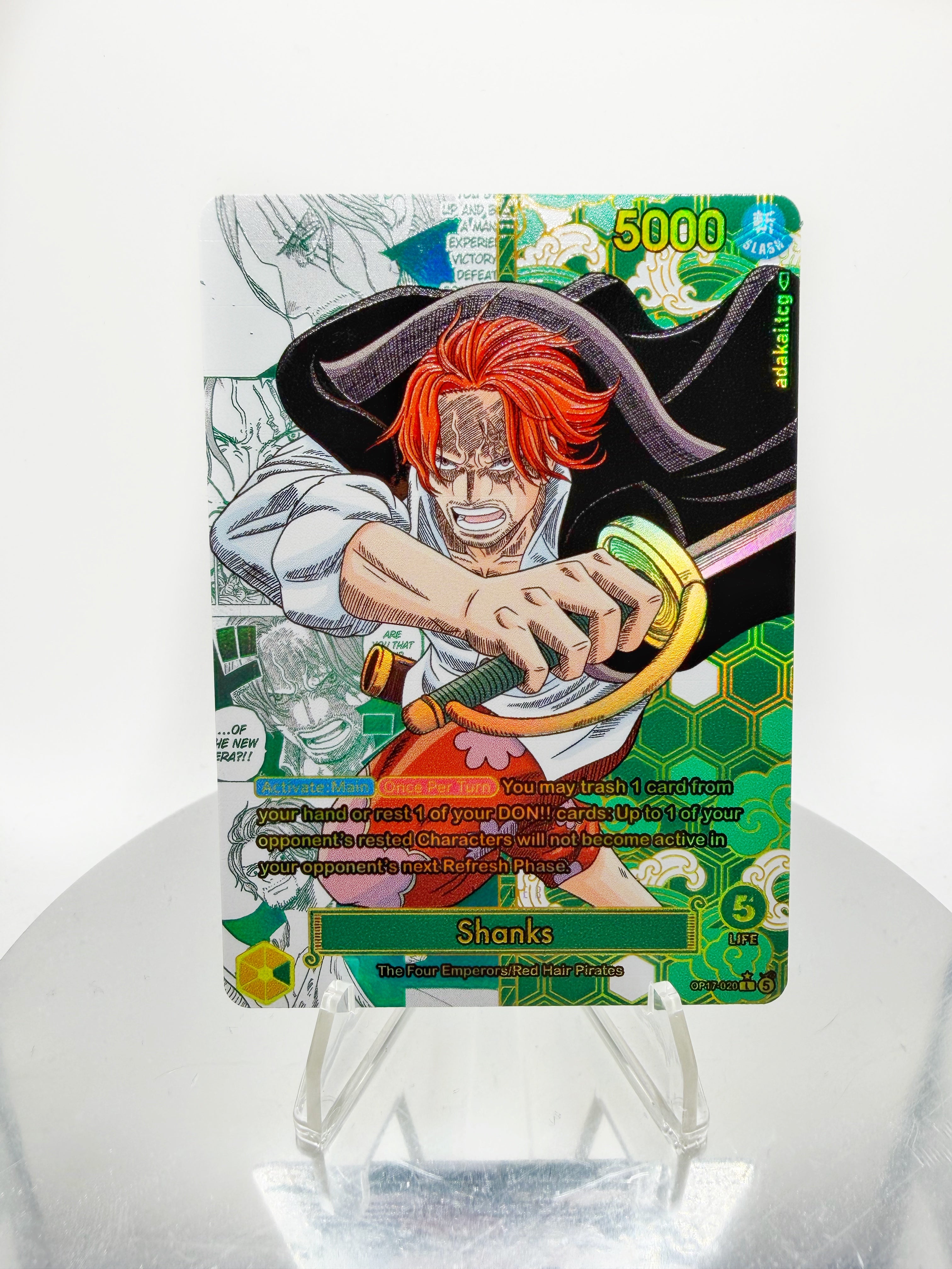 Manga Gold SP OP17 Shanks