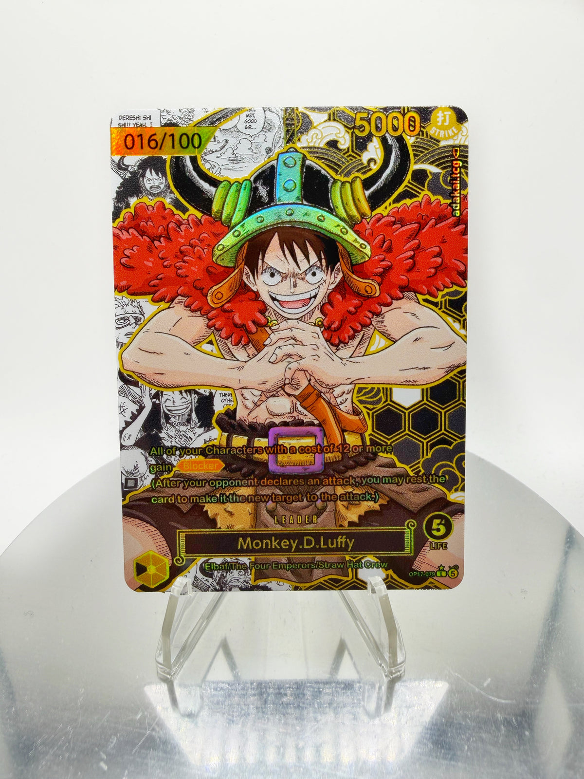 [SERIAL GOLD] Manga SP OP17 Luffy