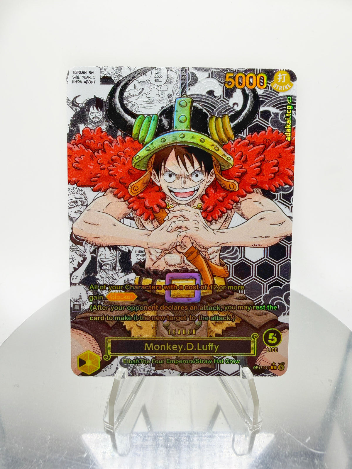 Manga Silver SP OP17 Luffy