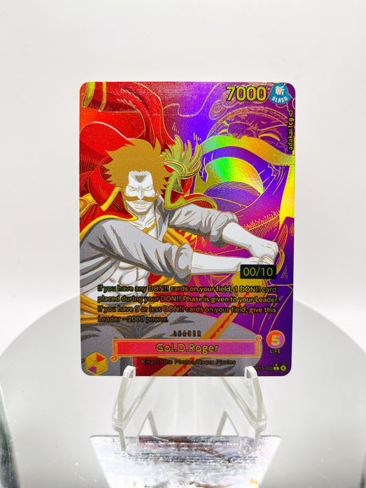 OP13 Gol D. Roger "Divine Gold" (Serialized ColorFoil)