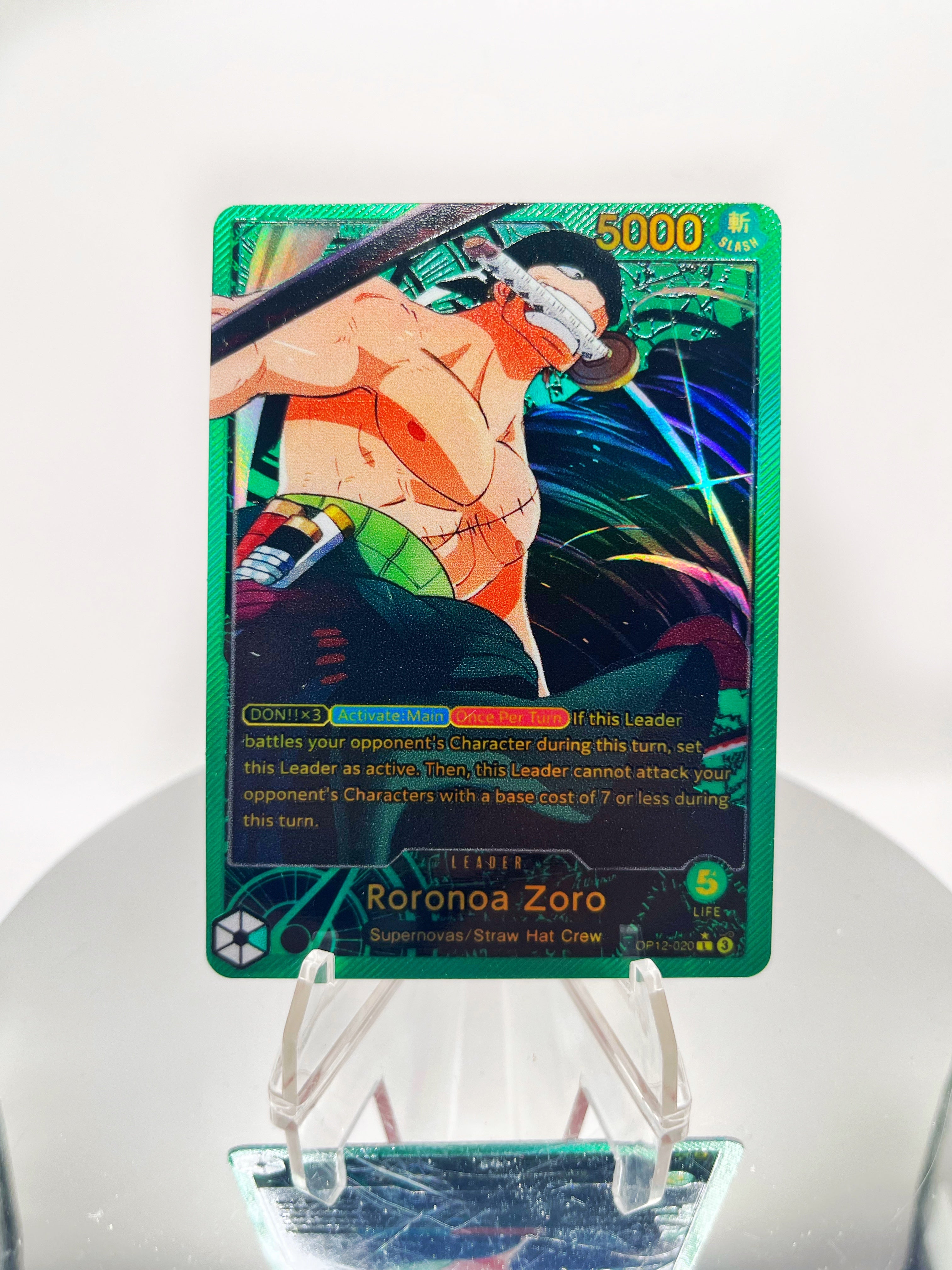 OP12 Roronoa Zoro (MasterPrint Series)