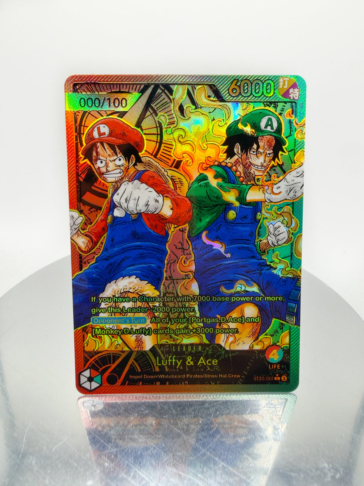 [SERIAL GOLD] ST30 Luffy & Ace “Super Bros”
