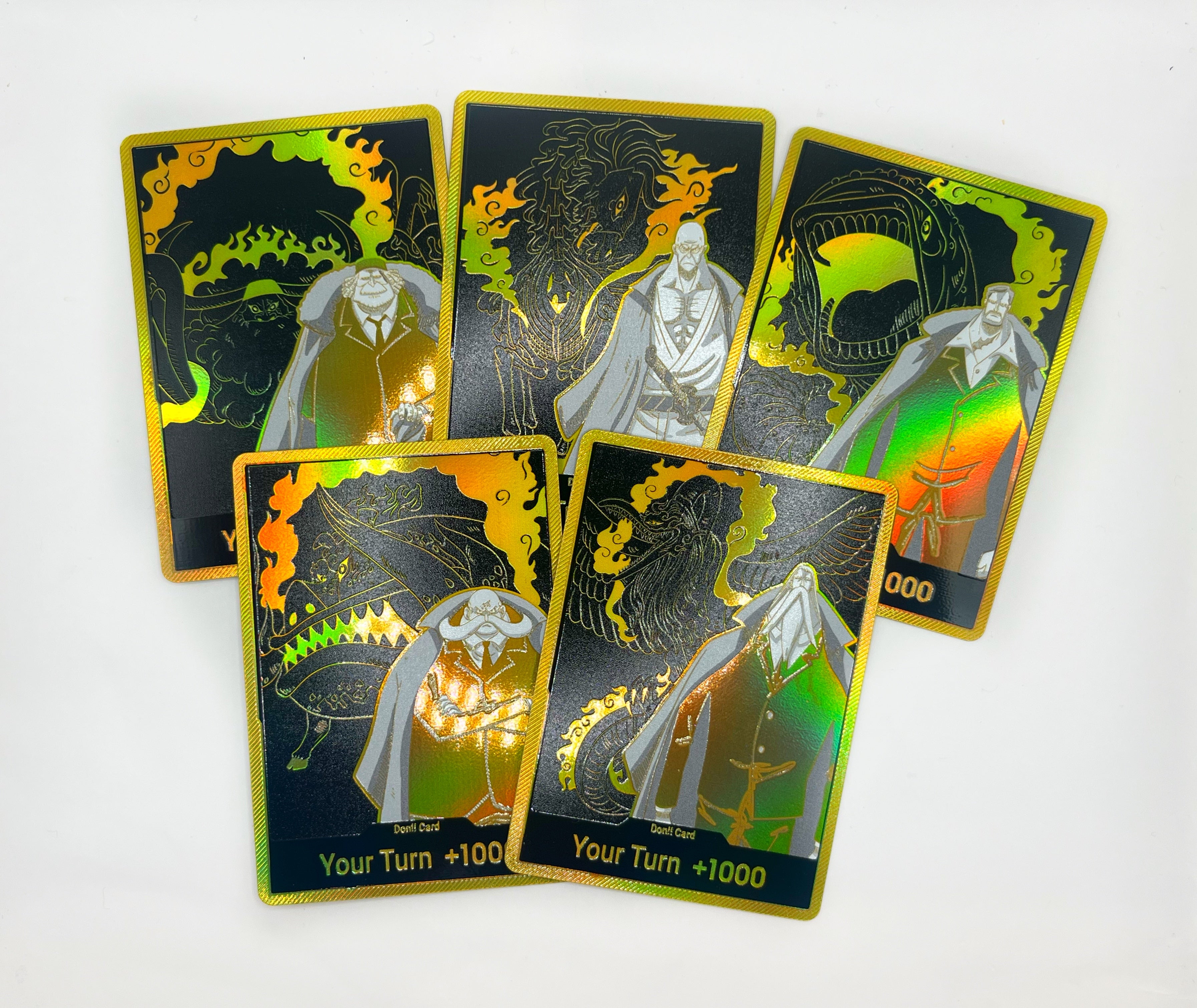 DON!! Gorosei “Divine Gold” (10 Card Bundle) LIMITED Custom Art