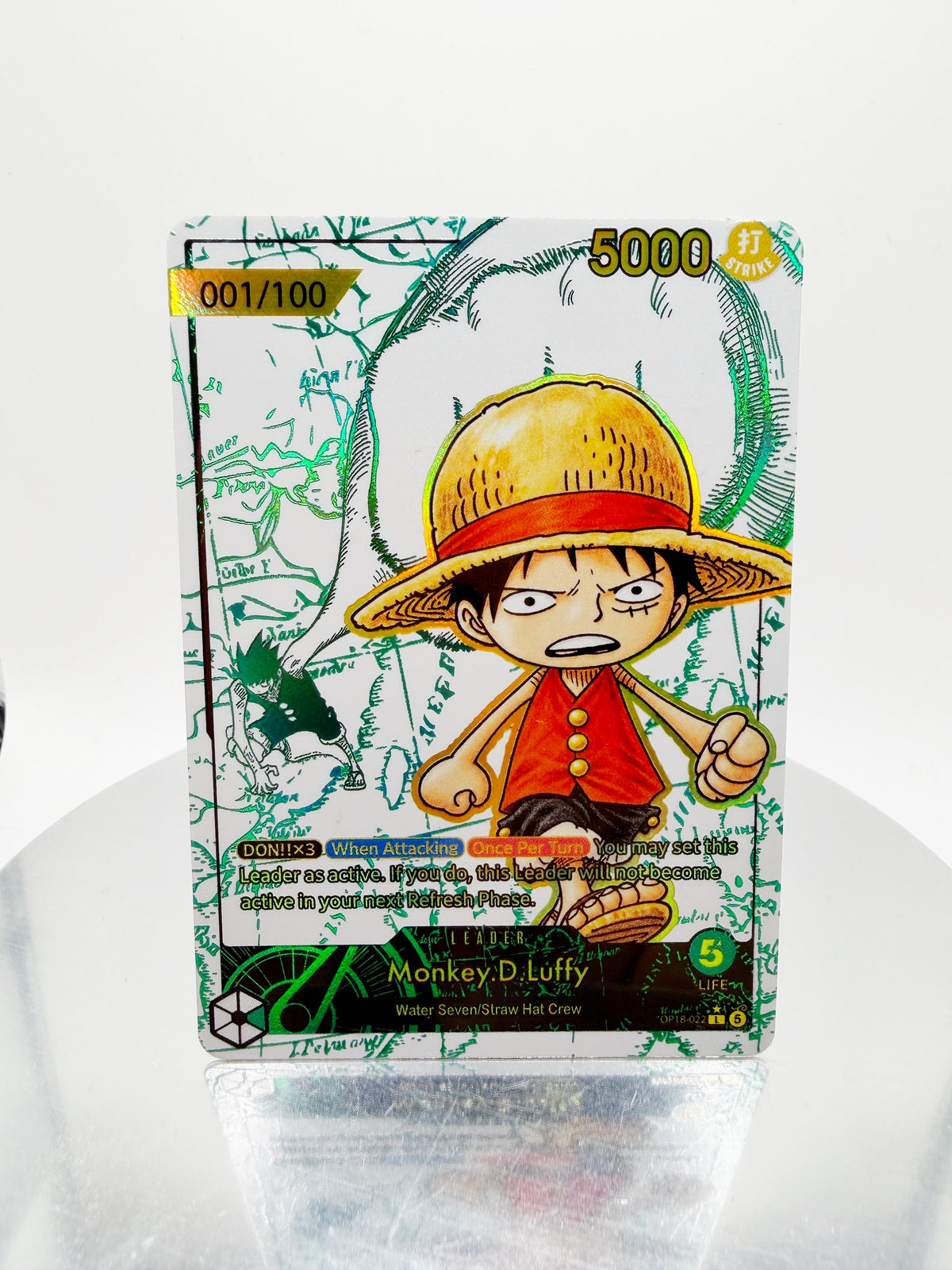 [SERIAL GOLD] Manga Leader OP18 Luffy