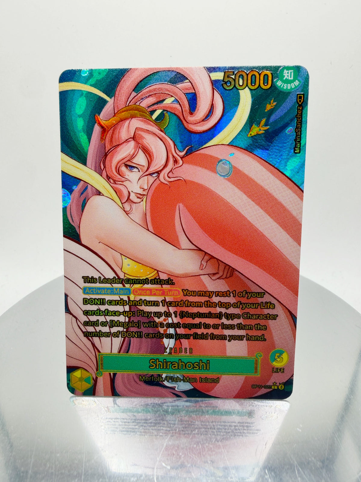 OP11 Shirahoshi (Artist: Marina Sanchez)  Custom Art