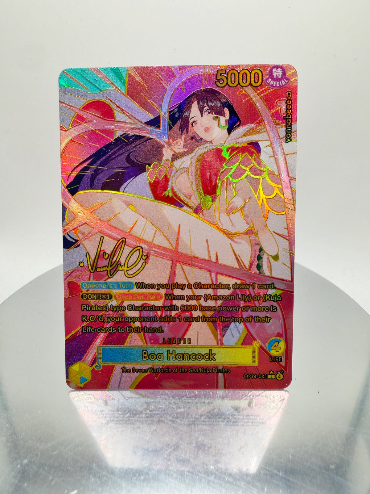 DIVINE GOLD OP14 Boa Hancock (Art by Vonnabeee)